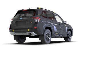 Rally Armor 2026 Subaru  Forester Wilderness Black UR Mud Flap w/Dark Grey Logo