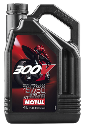 Motul 4L Factory Line Road Racing 300V 15W50