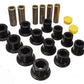 Energy Suspension 00-04 Ford Excursion 4WD / 99-04 F250/F350 4WD Black Front Leaf Spring Bushing Set