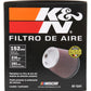 K&N Round Tapered Universal Air Filter 6 inch Flange 7 1/2 inch Base 5 inch Top 7 1/2 inch Height