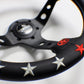 Vertex 7 Star Steering Wheel (Red/Blue)