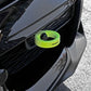 Perrin 2020 Toyota Supra Tow Hook Kit (Front) - Neon Yellow