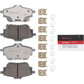 Brembo OE 20-24 Nissan Sentra PRIME Ceramic Brake Pad - Rear
