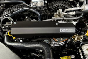 HPS Performance Pulley Belt Aluminum Cover, Black 2022-2025 Subaru WRX