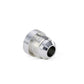 HPS Performance -8 AN Fittings Male Weld On Bung, Raw Aluminum