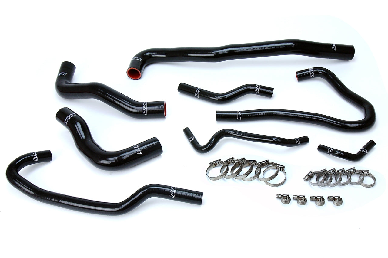 HPS Performance Silicone Hose Kit - Radiator and Heater Hose 57-1546-BLK