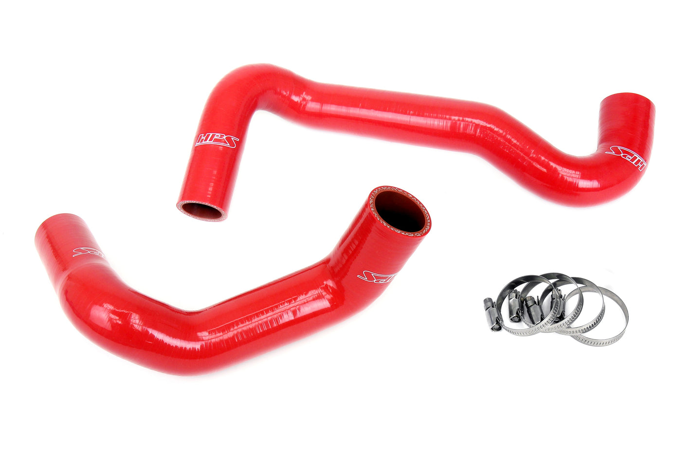 HPS Performance Silicone Hose Kit - Radiator Hose 57-1991-RED