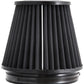 K&N Universal Rubber Filter Round Tapered 6in Flange ID x 7.5in Base OD x 5.25in Top OD x 6in Height