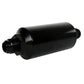 Aeromotive In-Line Filter - (AN-10) 100 Micron Stainless Steel Element Black Anodize Finish