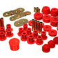 Energy Suspension 72-85 Dodge/Plymouth 1/2 & 3/4 Ton S/C Pickup Red Hyper-Flex Master Bushing Set