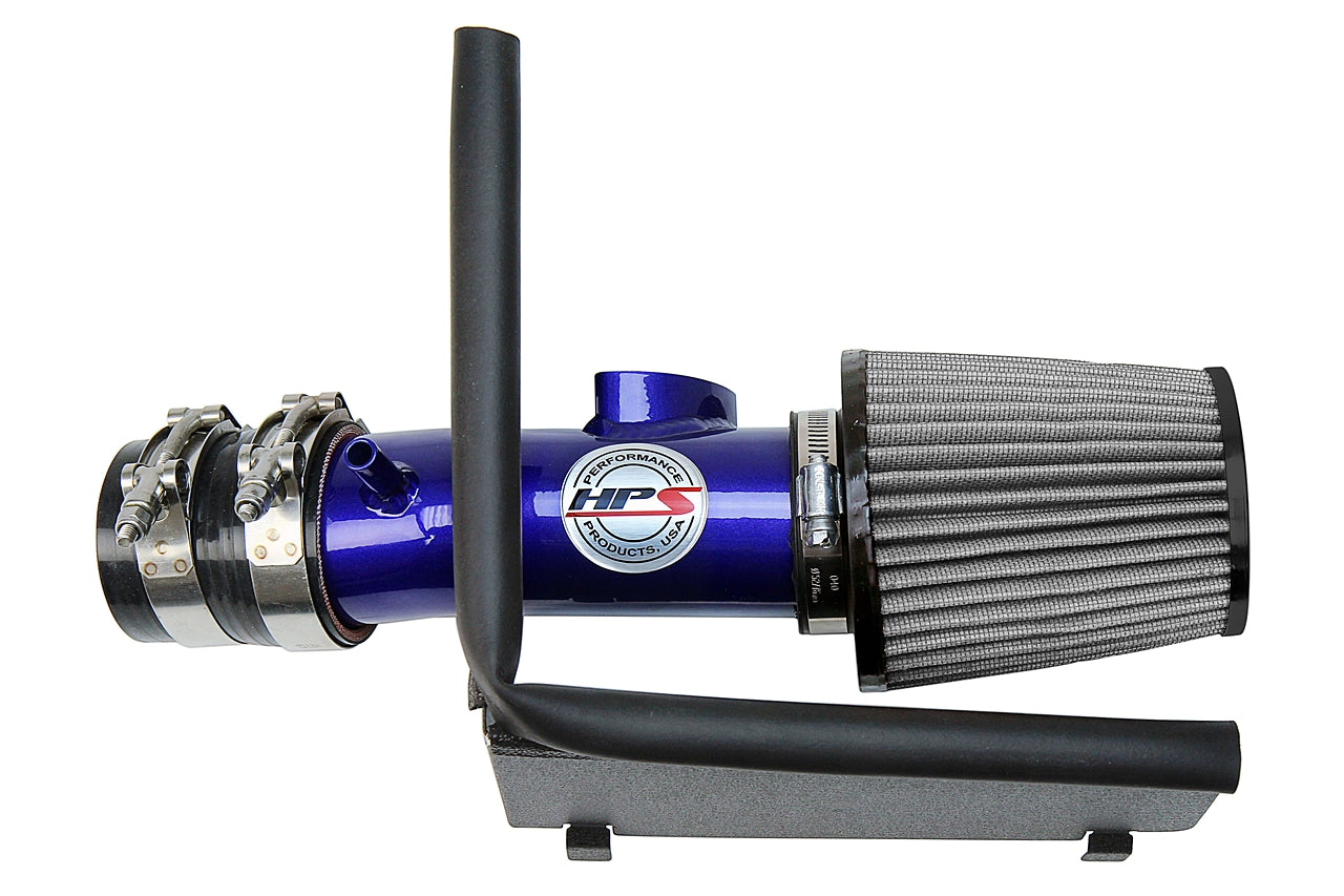 HPS Shortram Air Intake Kit 2017-2018 Toyota Yaris iA 1.5L, Includes Heat Shield