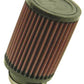 K&N Filter Universal Rubber Filter 20 Deg Flange Angle 2.25in Flange ID x 3.5in OD x 5in H