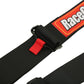 RaceQuip Black SFI CAMLOCK 6pt PU Lap Seat Belt