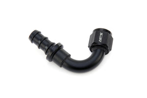 HPS Performance -4 120 Degree Push-On Aluminum Hose End