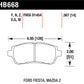 Hawk 11 Ford Fiesta S/SE/SL HPS Front Street Brake Pads