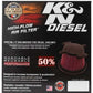 K&N 06 Chevrolet Duramax 6.6L-V8 DSL Drop In Air Filter