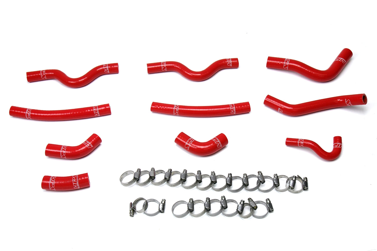 HPS Silicone Heater Coolant Hose Kit Complete 16pcs Set, Toyota 03-07 Land Cruiser 4.7L V8 J100