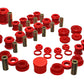 Energy Suspension 95-99 Mitsubishi Eclipse FWD/AWD Red Hyper-flex Master Bushing Set