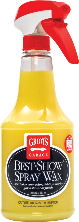 Griots Garage Best of Show Spray Wax - 22oz