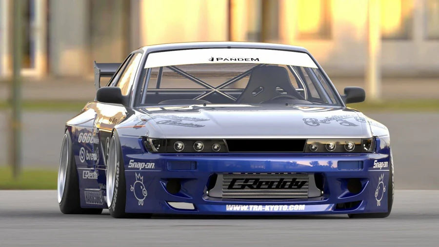 Pandem x Rocket Bunny V3 Widebody Kit 1989-1994 Nissan 240SX / Silvia Coupe (S13)
