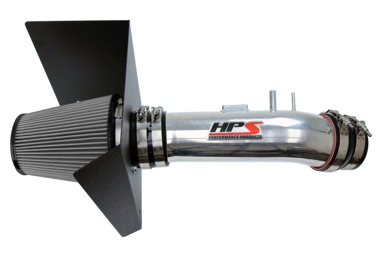 HPS Shortram Air Intake Kit 2012-2019 Toyota Tundra 5.7L V8, Includes Heat Shield