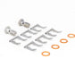 Goodridge 89-91 Civic/CRX w/ rear drum Brake Lines