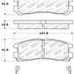 StopTech Performance 4/89-99 Mitsubishi Eclipse GST Rear Brake Pads