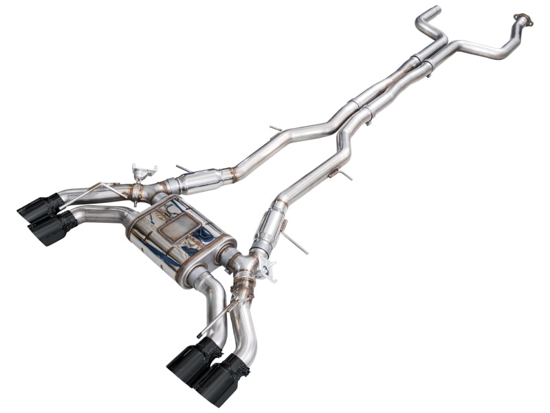 AWE 22-26 Cadillac CT5-V Blackwing SwitchPath Exhaust - Diamond Black Tips