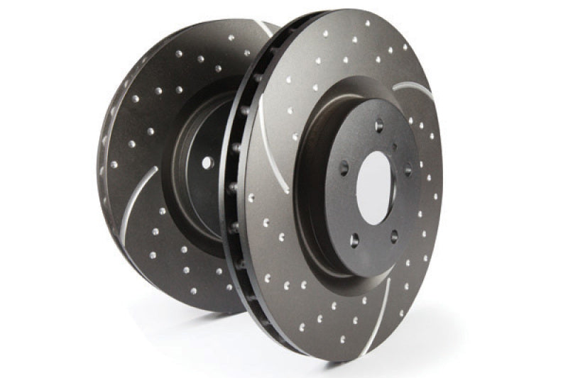 EBC GD Sport Front Rotors 1995-1998 Nissan 240SX S14 (ABS) (5 Lug)
