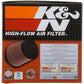 K&N washable, reusable High-Flow Air Filter.