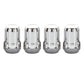 McGard SplineDrive Lug Nut (Cone Seat) M12X1.5 / 1.24in. Length (4-Pack) - Chrome (Req. Tool)