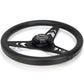NRG Aluminum Steering Wheel 330mm - Arow Cutout - Ergonomic Grip - Anadized Black