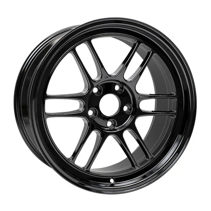 Enkei RPF1 17x9 5x100 35mm Offset 73mm Bore Black Wheel