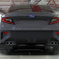 Rally Armor  Black UR Mud Flap Altered Font Met. Blk Logo 2022-2024 Subaru WRX