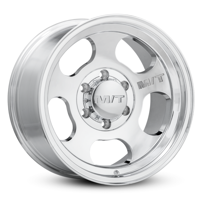 Mickey Thompson Canyon Polished Wheel - 16X8 6X5.5 BP 4.03in BS -12 Offset 108.1mm Bore