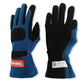 RaceQuip Blue 2-Layer SFI-5 Glove - Small
