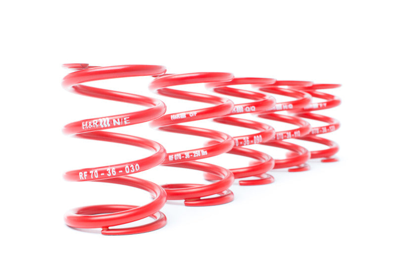 H&R 36mm ID Single Race Spring - 4.72in Length - 72lbs/in Spring Rate - 234lbs Block Load