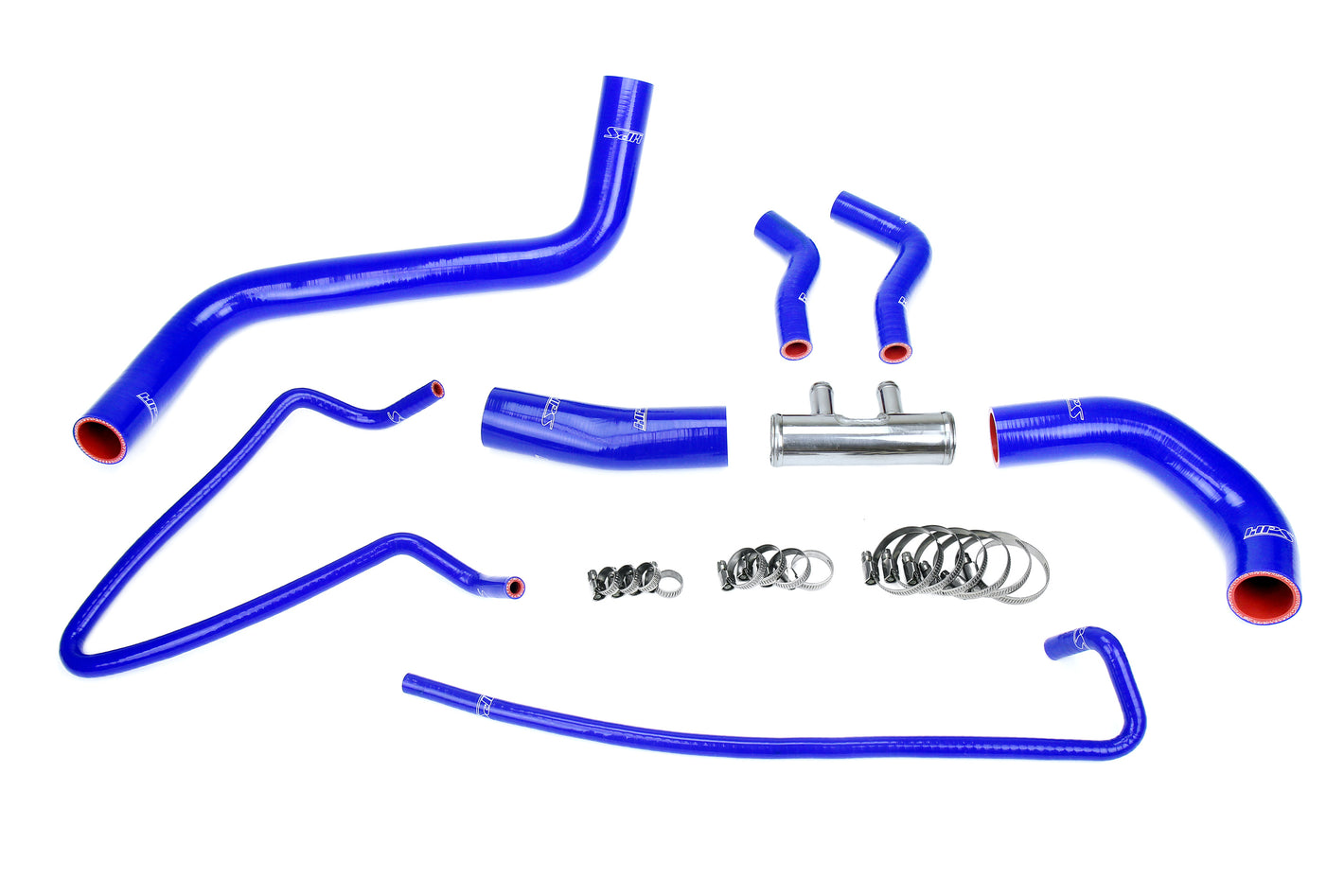 HPS Performance Silicone Hose Kit - Radiator Hose 57-2064-BLUE