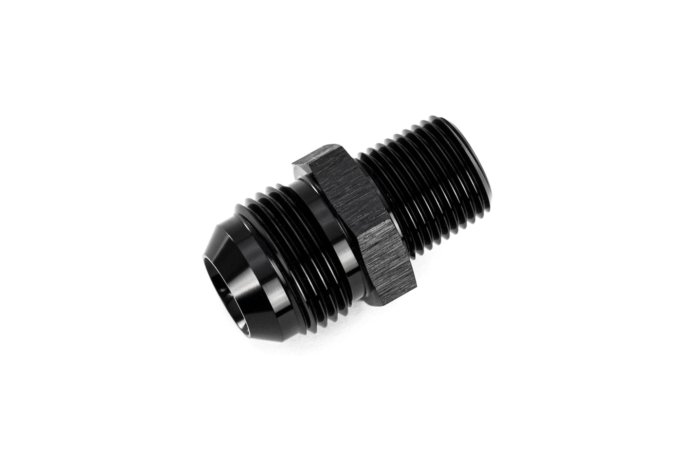 HPS Performance -10 to 3/8 NPT Straight Aluminum Adapter