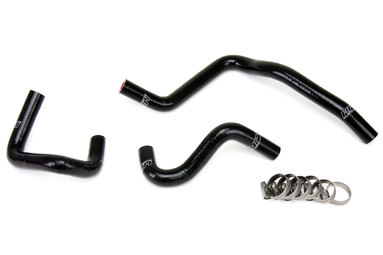 HPS Black Silicone Engine Oil Cooler Coolant Hose Kit Nissan 03-06 350Z 3.5L V6 VQ35DE