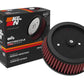 K&N Round Tapered 6.25in Base OD x 5.5in Top OD x 2.125in H Replacement Filter for Harley Davidson