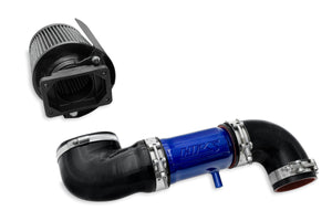 HPS Performance Air Intake Kit with Heat Shield Blue 827-151BL