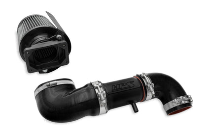 HPS Performance Air Intake Kit with Heat Shield Black 827-151WB