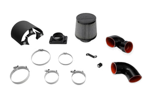 HPS Performance Air Intake Kit with Heat Shield, Blue, 827-151BL