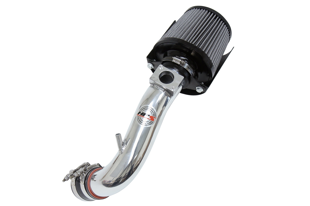 HPS Performance Air Intake Kit with Heat Shield Polished 827-162P