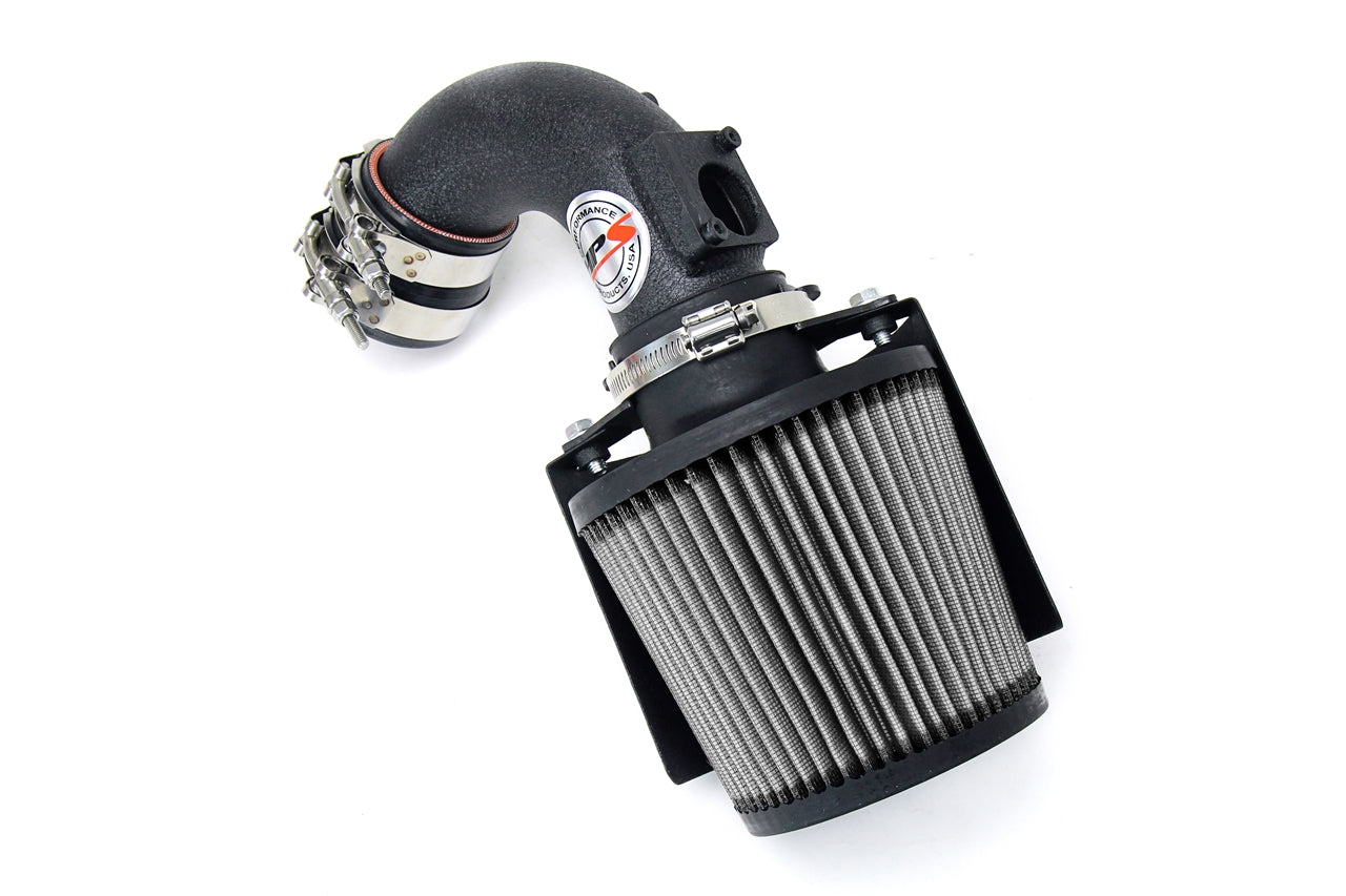 HPS Performance Air Intake Kit with Heat Shield Black 827-165WB