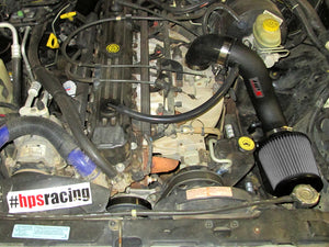 HPS Performance Air Intake Kit with Heat Shield, Black, 827-301WB