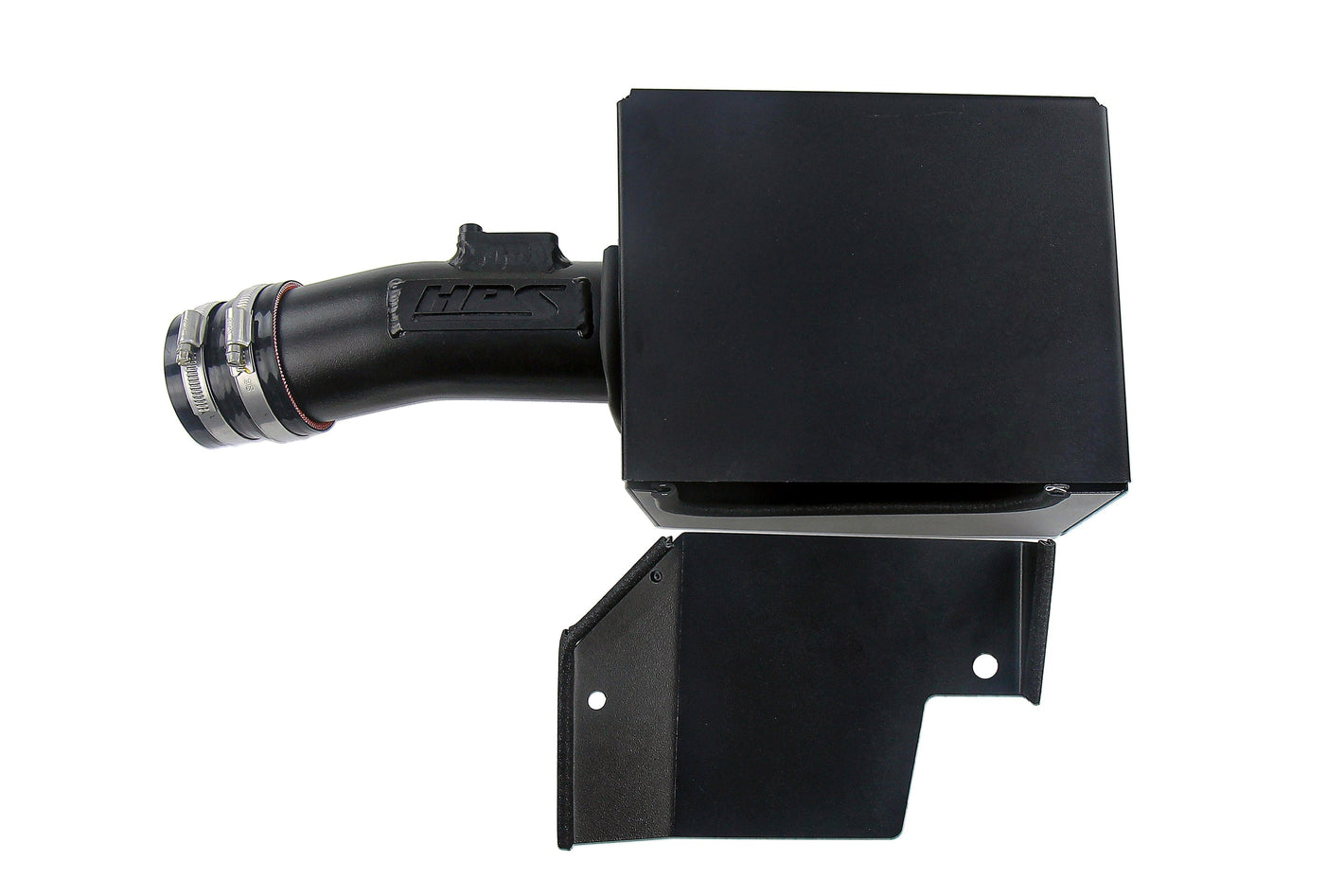 HPS Performance Air Intake Kit with Heat Shield Black 827-406WB