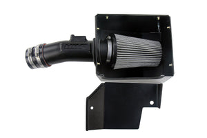 HPS Performance Air Intake Kit with Heat Shield, Black, 827-406WB