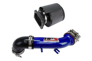 HPS Performance Air Intake Kit with Heat Shield Blue 827-423BL